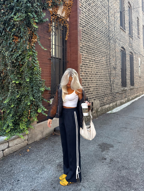 Daily Girl Track Pant // Navy